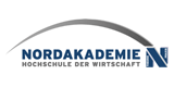 Das Logo von NORDAKADEMIE gemeinnützige AG Staatlich anerkannte FH mit dualen Studiengängen